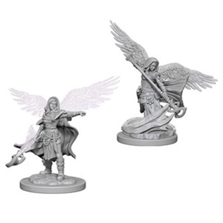 Wizkids Wizkids WZK73197 Dungeons & Dragons Nolzurs Marvelous Miniaturess of Aasimar Female Wizard W4 WZK73197